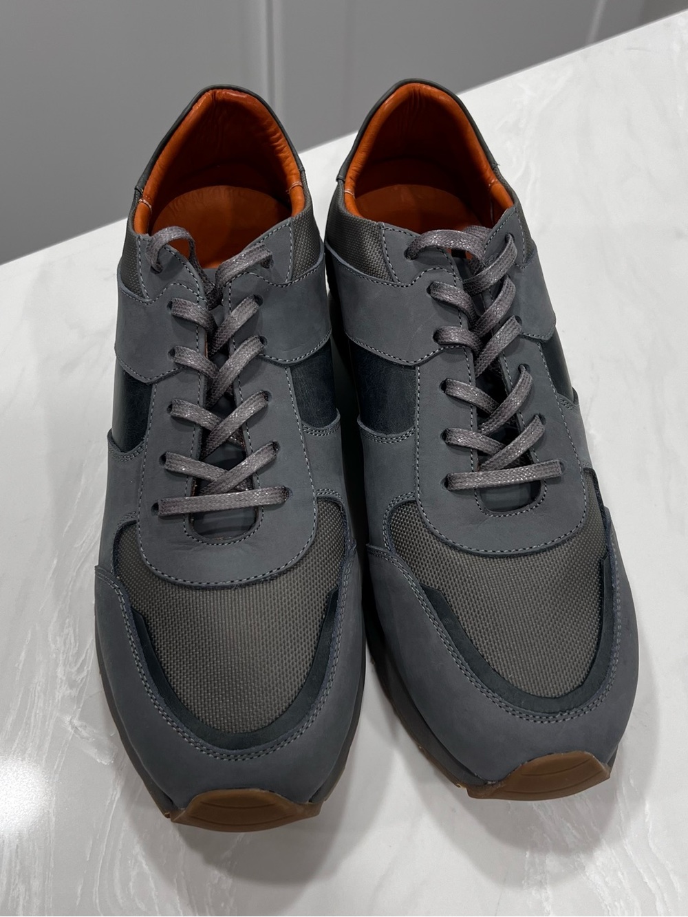 Beckett Simonon Graham Trainers Mens Casual Classic Athletic Dark Gray Size 9